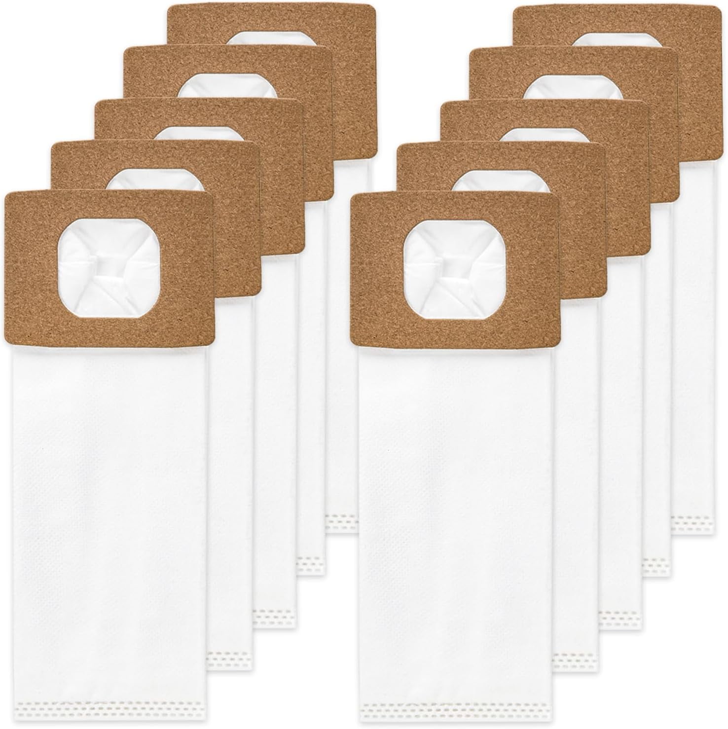 MHAWBL-10 Packs Type I HEPA Vacuum Bags Replacement for Hoover Platinum Type I Canisters Vacuum Cleaning Replace Part AH10005 UH30010COM