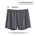 thumbnail image 1 of Pantalones Ropa interior para hombre Talla grande Sueltos Elásticos Pijamas para el hogar Cómodos Pantalones cortos deportivos transpirables y frescos, 1 of 6
