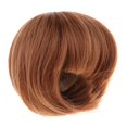 thumbnail image 1 of Coupe de Cheveux Bob Brun à la Mode 7-8 Pouces pour Mini 1/4 Poupée Cosplay Habiller, 1 of 7