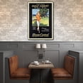 thumbnail image 3 of 12" x 18" Gulf Coast Golf 1932 Vintage Travel Poster Wall Art, 3 of 4