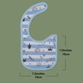 thumbnail image 3 of 12-Pack Waterproof Baby Bibs for Boys & Girls | Absorbent Cotton with Adjustable Snaps for Feeding, Teething & Drooling, 3 of 8