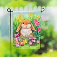 thumbnail image 2 of Evergreen Bunny Whisker Garden Suede Flag 12.5 x 18 Inches Indoor Outdoor Decor, 2 of 3
