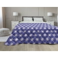 thumbnail image 1 of Oriental Down Alternative Comforter, Medallion Motif with Floral and Leafy Ornaments, Microfiber Quilt for All Season, 5 Sizes, Grey Yellow Violet Blue, by Ambesonne, 1 of 3