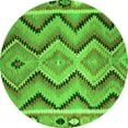 thumbnail image 1 of Ahgly Company Indoor Round Southwestern Green Country Area Rugs, 8' Round, 1 of 1