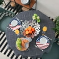 thumbnail image 6 of Yhmxh Independence Day Party Supplies, American Flag Disposable Paper Plates, Day 4th of July Independence Day Decorations, Patriotic Party Ornaments for Veterans Day Election Day, 6 of 6