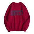 thumbnail image 3 of AMERTEER Tee-Shirts Décontractés à Manches Longues pour Femmes, Col Rond, Chandails en Molleton Amples, 3 of 3