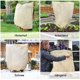 thumbnail image 5 of 2025 Plant Bell Cover Reusable, Winter Cold and Frostproof Fruit Tree Cover with Zipper Drawstring, 5 of 5
