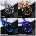 thumbnail image 6 of U8MO Teardrop 50pcs 6x4mm Faceted Crystal Glass DIY Loose Spacer Beads Findings-Green Colorized, 6 of 8
