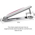 thumbnail image 2 of 304 Stainless Steel Olive Pitter Remover Seed Remover Portable Cherry Pitter Tool Kitchen Aid, 2 of 4