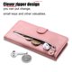 thumbnail image 5 of Estuche de Cuero PU con Cierre para OnePlus 13R 5G , Funda Protectora con Billetera y Correa, 5 of 5