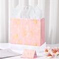 thumbnail image 7 of 2 Pack 13" Large Beautiful Gift Bags Set with Greeting Card and Tissue Paper, Reusable Non-Woven Gift Wrap Bags with Handle for Presents of Any Birthday, Weddings, Mothers Day & Special Moments, 7 of 7
