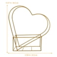 thumbnail image 2 of unbranded Corazón De Hierro Para Arreglo Floral Cesta Decorativa Para Hogar Y Boda, 2 of 7