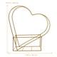 thumbnail image 2 of NUOLUX Cesta Corazón De Hierro Con Acabado Para Arreglo Floral Y Almacenaje, 2 of 6