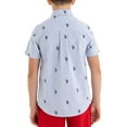 thumbnail image 3 of U.S. Polo Assn. Short Sleeve Button-Up Shirt for Boys, Sizes 4-18, 3 of 4