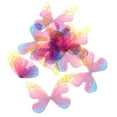 thumbnail image 4 of Esquirla 10Pcs Craft Butterflies / Decorative Artificial Butterfly Clips / Chiffon Colored, 4 of 8