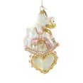 thumbnail image 2 of Huras Family Babys First Christmas - 1 Glass Ornament 6.00 Inch, Glass - Ornament Rocking Horse 1St S243 PINK, 2 of 3