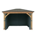thumbnail image 4 of APEX GARDEN ​Replacement 4-sided Curtain for 11 ft. x 13 ft. Meridian Gazebo, 4 of 7