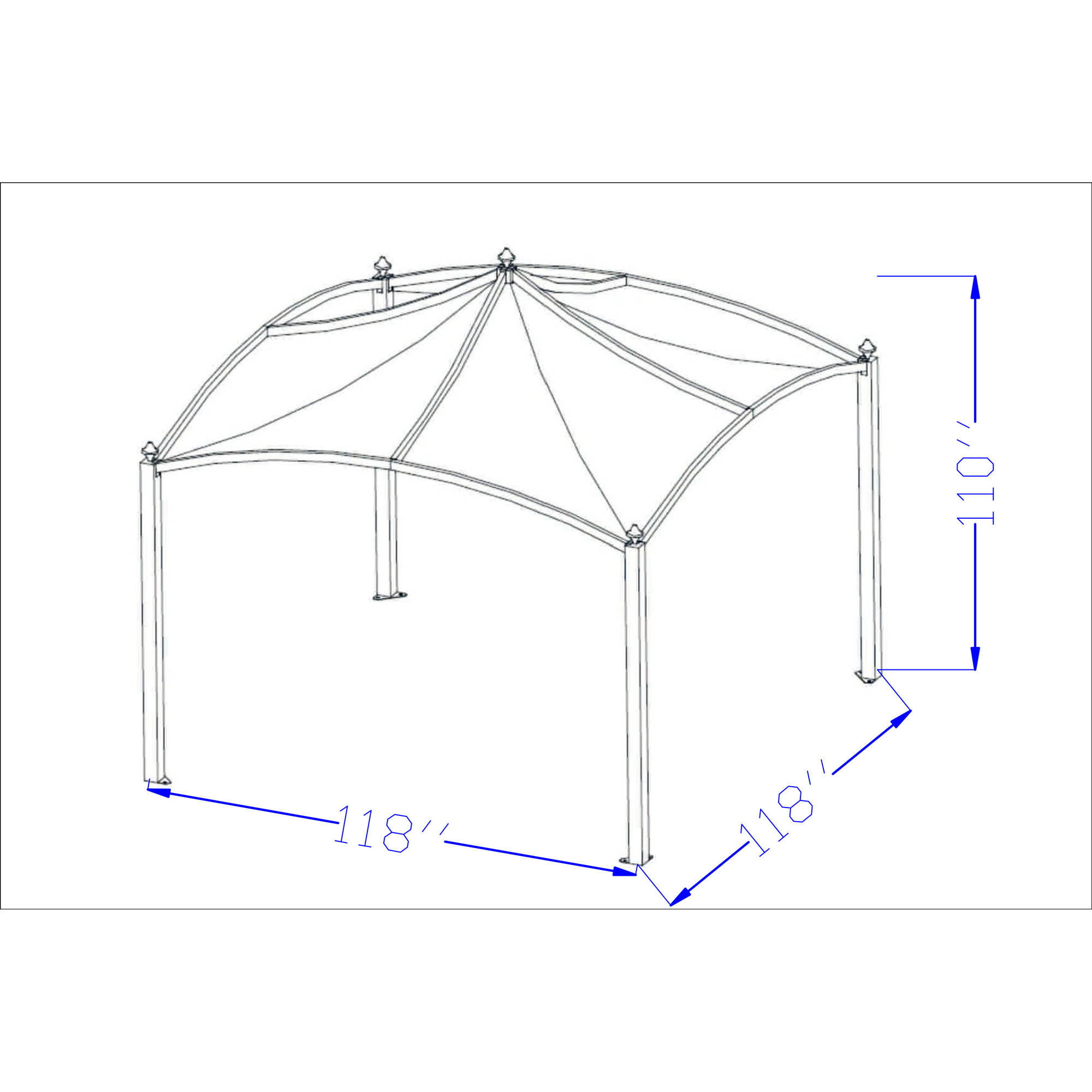 Enviroshade Canopy Instructions & Head Way Gazebo Top Red ...