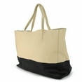thumbnail image 2 of Pre-Owned Celine Tote Bag Horizontal Cabas 169263EBT Leather Beige Black Bicolor... (Good), 2 of 11