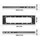 thumbnail image 2 of Soporte  Xtellar Fijo Pantalla Tv Monitor 40 - 80 Pulgadas 75 Kilos, 2 of 2