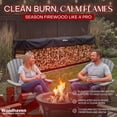 thumbnail image 3 of The Woodhaven 16ft Firewood Rack, 3 of 4