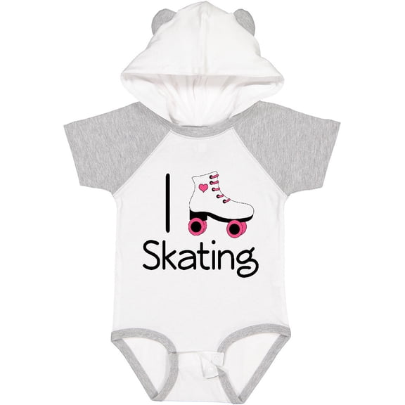 Inktastic Roller Skate Lover Girls Baby Bodysuit