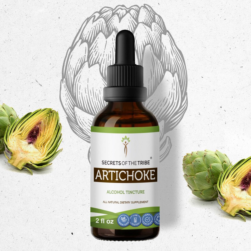 Artichoke Tincture Alcohol Extract, Organic Artichoke (Cynara scolymus