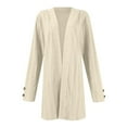 Wangxldd Cardigan Sweaters for Women Lightweight Open Front Chunky