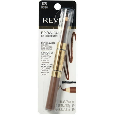 Revlon Brow Fantasy Pencil & Gel, Brunette [105] 0.051