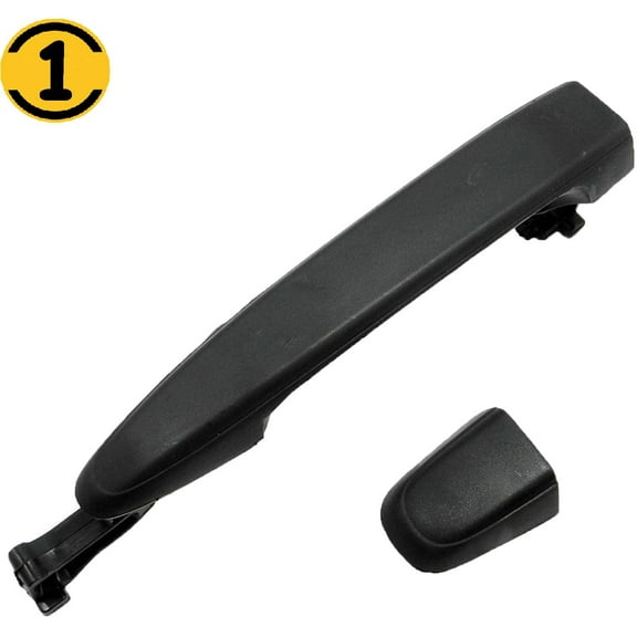 Rear Left/Right Exterior Sliding Door Handle Fits for Toyota Sienna Driver or Passenger Side Outer Door Handles (ABS Plastic) -69213-08020