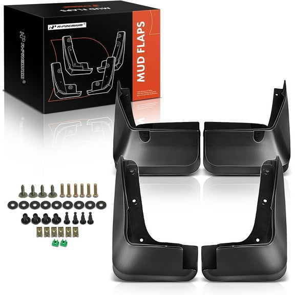 A-Premium Splash Guards Mud Flaps Mudflaps Replacement for Subaru Forester 2014-2016 Front and Rear 4-PC Set