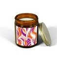 thumbnail image 3 of Abstract Scented Coconut Apricot Candles (4oz, 9oz), 3 of 4