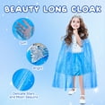thumbnail image 3 of JoyStone 11-Piece Princess Dress Up Toys for Toddler Girls, Ages 3 to 6, Blue, 3 of 7