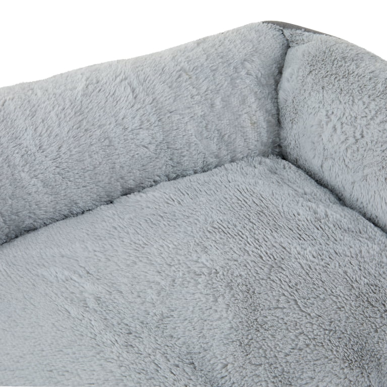 Vibrant Life Medium Quilted Cuddler Pet Bed, Gray photo 7