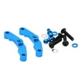 thumbnail image 2 of colcolo 2 Pieces Gearbox Push Rod Bracket RC Car Parts for TT02 1:10 Scale Accessory Blue, 2 of 8