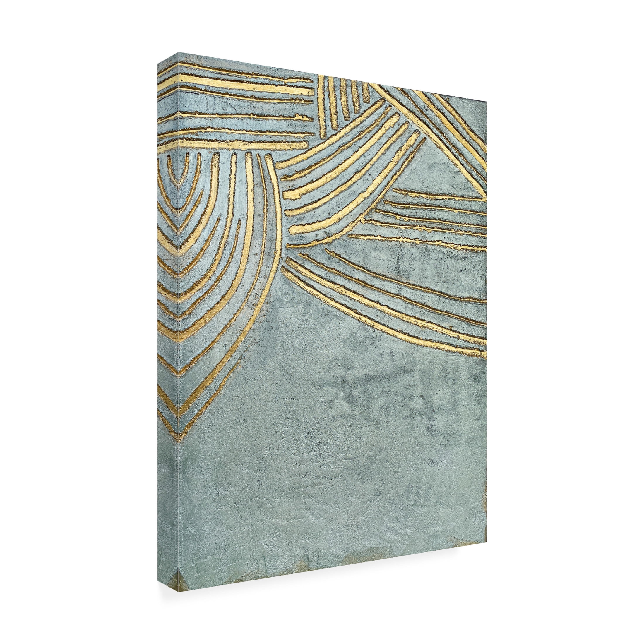 Trademark Fine Art Alyson Storms  Ancient Gold Sun Canvas Wall Art
