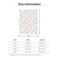 thumbnail image 5 of Sikiie Dachshund Dog Puppy Cozy Flannel Fleece Throw Blanket: Lightweight & Thick for All Seasons - Perfect for Women, Men, & Kids"80"x60", 5 of 6