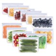 thumbnail image 2 of El Envase Fresco Reutilizable Del Sello Reutilizable Del Congelador Del Bolso Del Almacenamiento de Alimentos Del Silicón de PEVA, Mantiene La a 1 pieza 134x22cm Macarena bolsas de almacenamiento reutilizables, 2 of 8