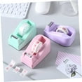 thumbnail image 3 of Creative Macaroon Tape Dispenser - Colorful Plastic Tape Holder with Built-in Cutter for Easy Use, Ideal for Home and Office, Lightweight and Portable Design in Multiple Vibrant Colors, 3 of 6
