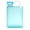 Blue, variant on XKHHLH Slim Square Bottle Portable Water Flask, Transparent Flat Water Bottle, BPA Free/Slim Design/Leak Proof, Reusable Water Bottle for Travel, Outdoor, Sports, Camping