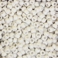 thumbnail image 2 of Pony Beads, White, 6 mm x 9 mm, 1000 Per Pack, 3 Packs, 2 of 2
