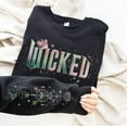 thumbnail image 5 of Wicked Pastel Print Sweatshirt | Magical Letter Graphic Cozy Pullover for Women, 5 of 7