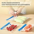 thumbnail image 3 of Mini Vacuum Sealer Portable USB Electric Air Pump Sealer Plastic Bag Handheld Vacuum Sealer Home Packaging Machine, 3 of 7