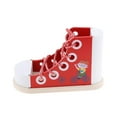 thumbnail image 1 of Las Zapatillas de Deporte con Cordones de para Niños Ata para Arriba El Material Didáctico Montessori Del BLESIY Zapato de corbata de encaje, 1 of 8