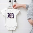 thumbnail image 5 of LA Los Angeles California Palm Trees Romper Boys or Girls Infant Baby Brisco Brands NB, 5 of 6