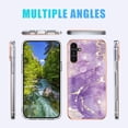 thumbnail image 4 of Case Compatible with Samsung Galaxy A14 5G Cases Samsung A14 5G Phone Case Ultra Thin Anti-Scratch Marble Protective case (Deep Purple), 4 of 14