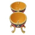 thumbnail image 3 of Joyero, Joyero De Huevo Duradero, Anillos Para El Hogar ANGGREK Trinket Box, 3 of 8
