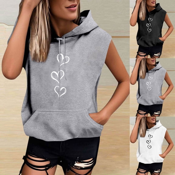 THDHVS Shirts for Women,Hooded Top Features All Over Print and Drawstring Adjustment for Casual Streetwear Inspired Looks,Womens Casual Tops