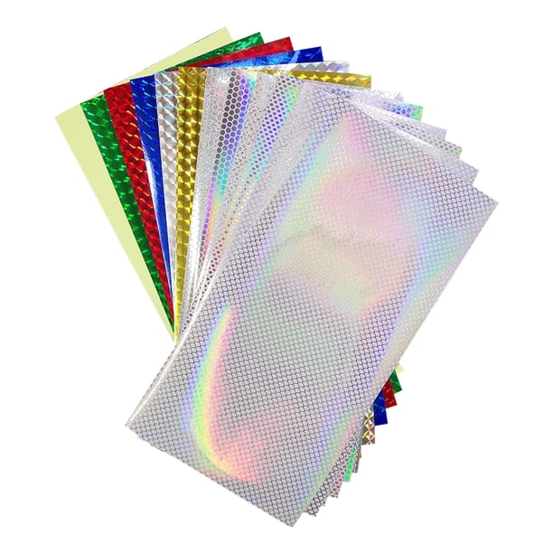Báscula de pescado holográfica Universal cebo láser pegatina para señuelos cuchara de pesca DIY Wobblers pegatinas adhesivas de piel de pez Flash JShteea El nuevo