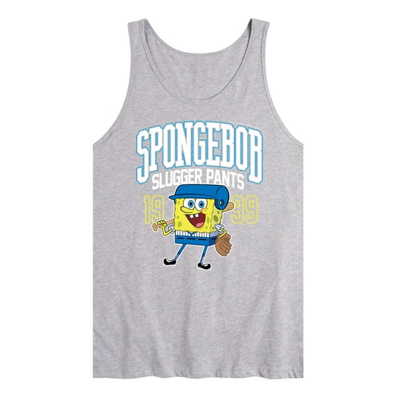 SpongeBob SquarePants - SpongeBob Slugger Pants - Men's Jersey Tank Top